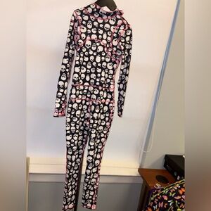 TutuBlue Kids Skull Print Full-Body Swimsuit